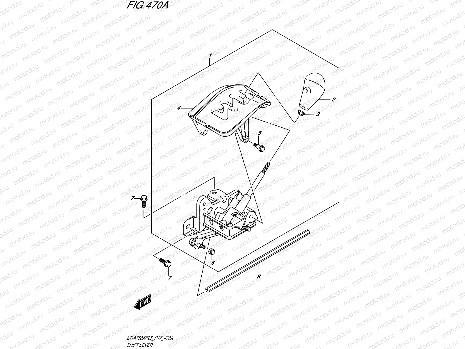 470A - SHIFT LEVER