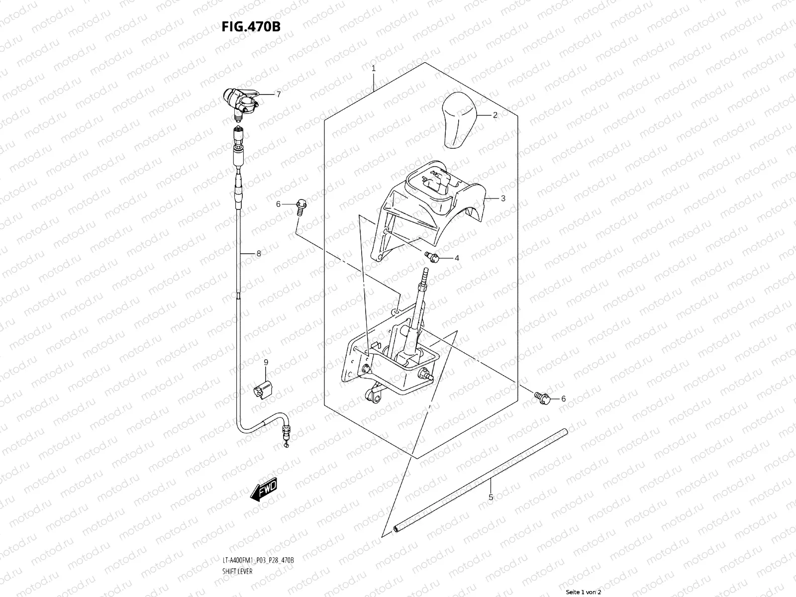 470B - SHIFT LEVER