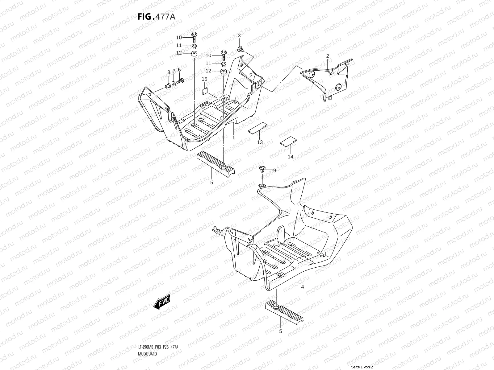 477A - MUDGUARD