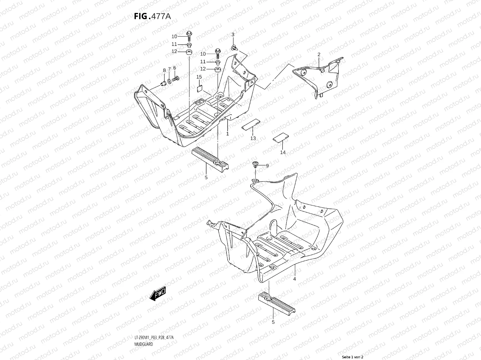 477A - MUDGUARD