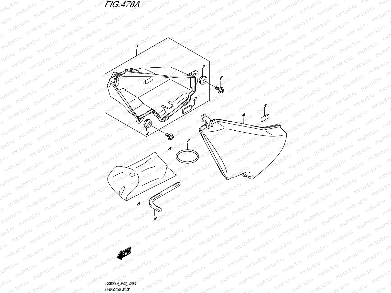 478A - LUGGAGE BOX