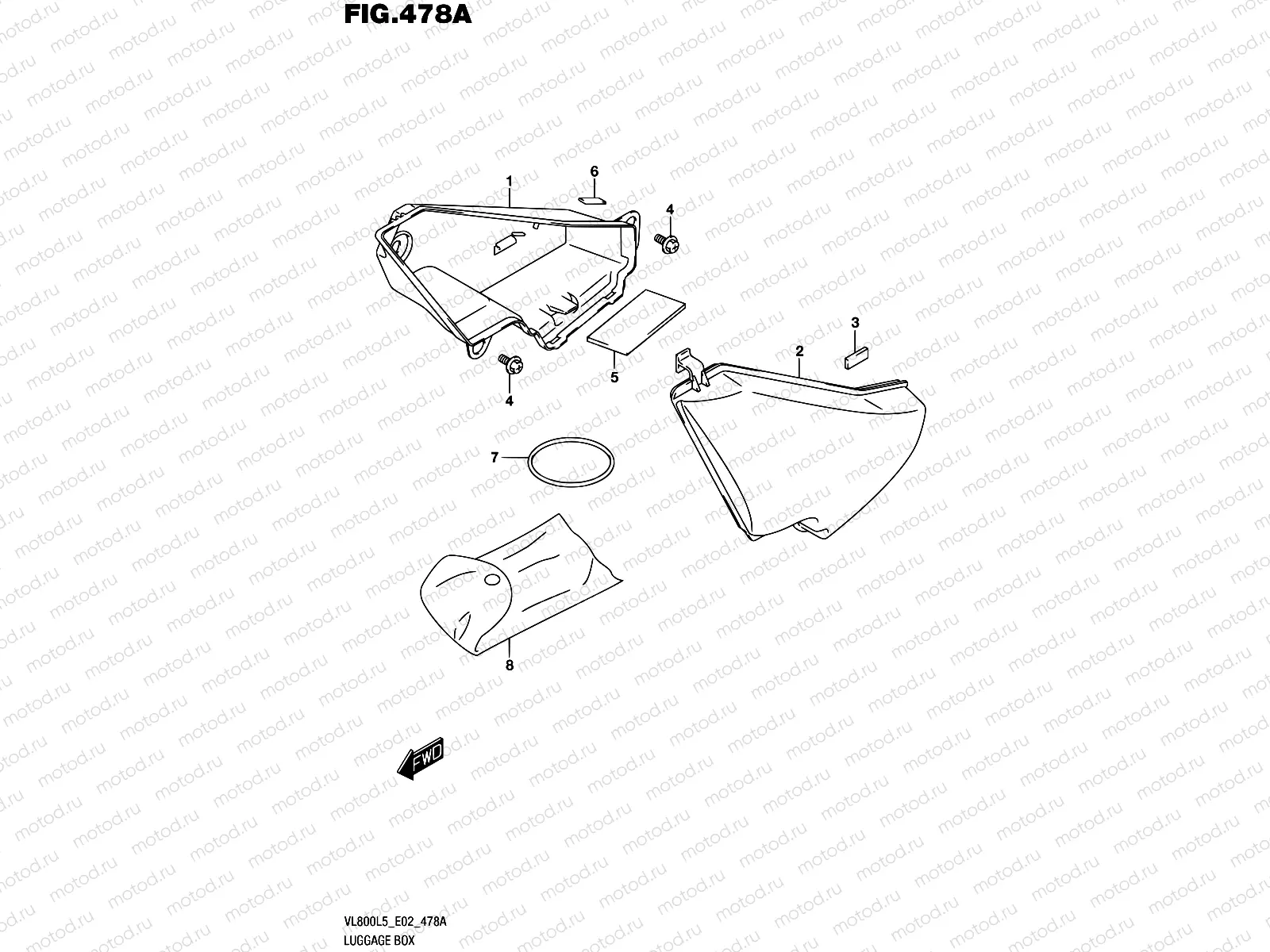 478A - LUGGAGE BOX
