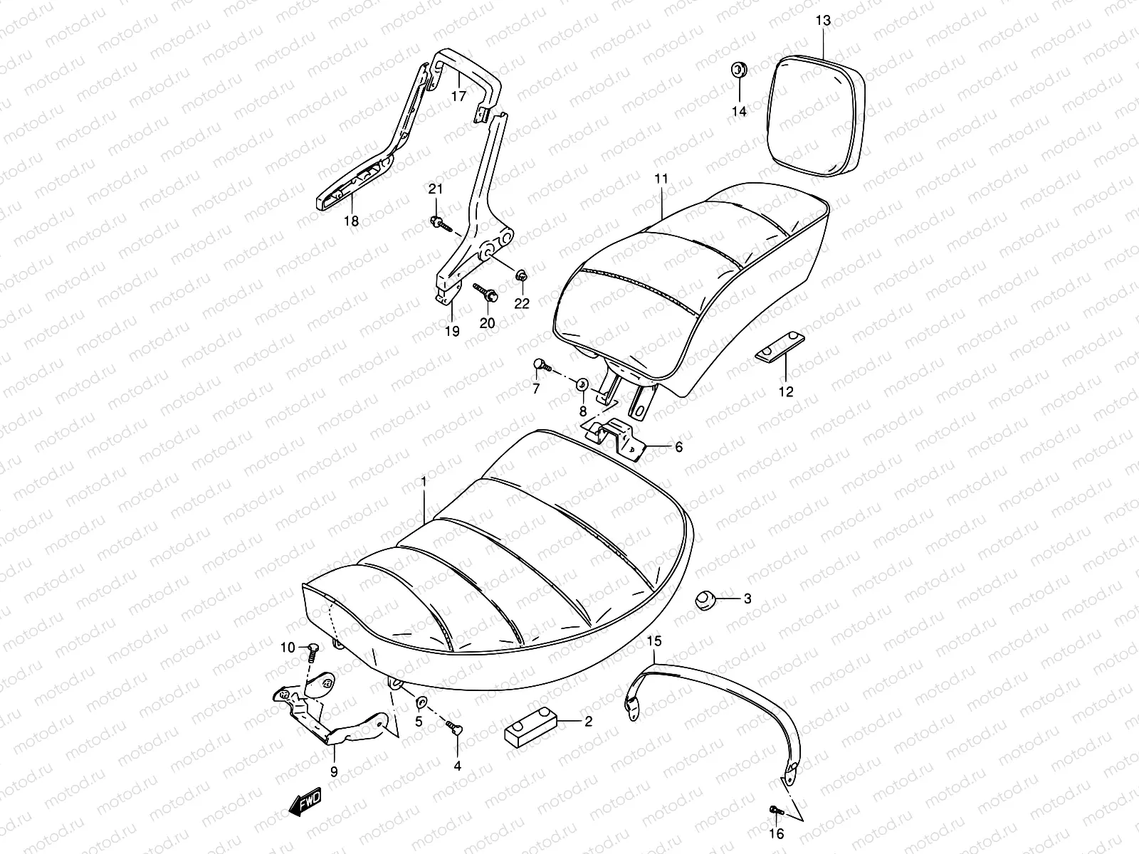 47A - SEAT (MODEL S)