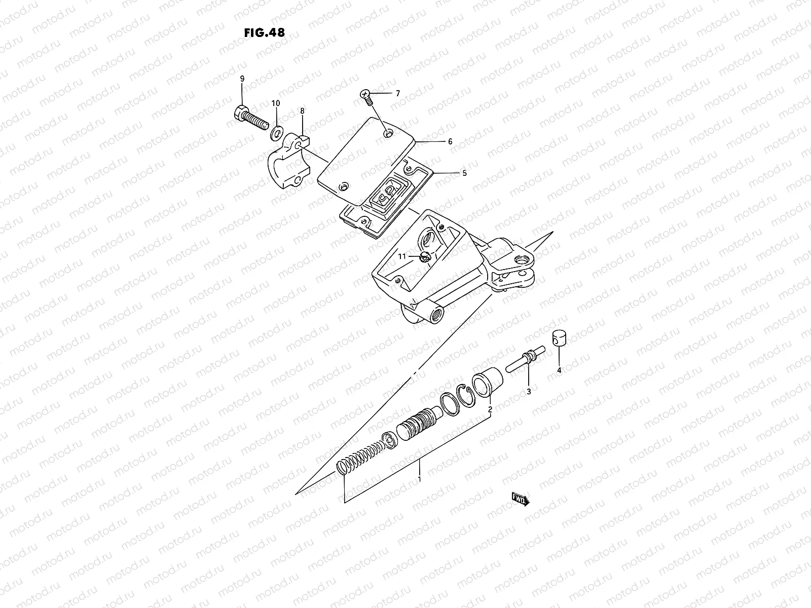 48 - CLUTCH MASTER CYLINDER