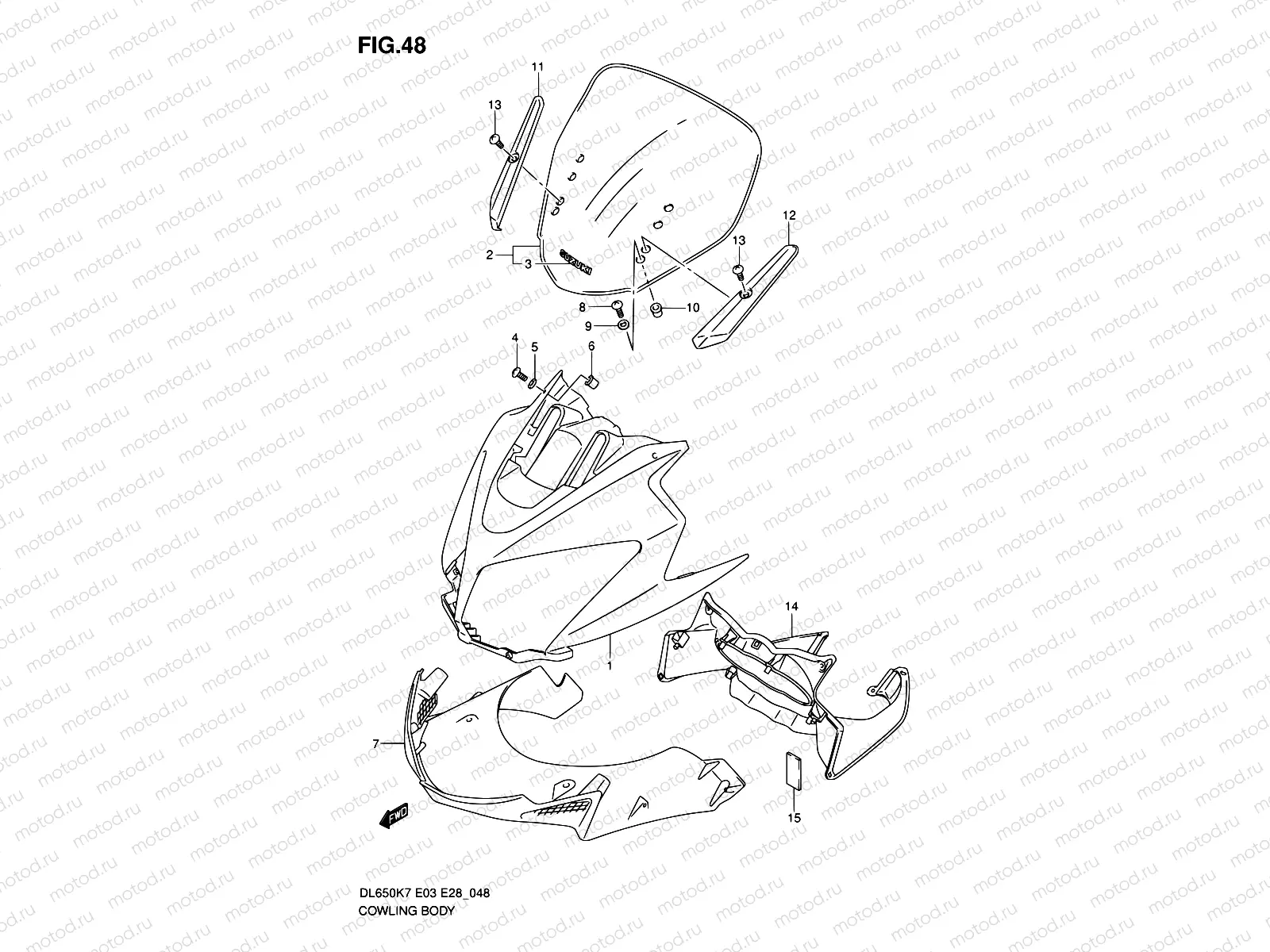 48 - COWLING BODY