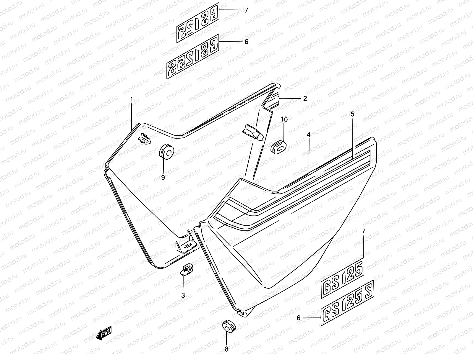 48 - FRAME COVER (MODEL D)