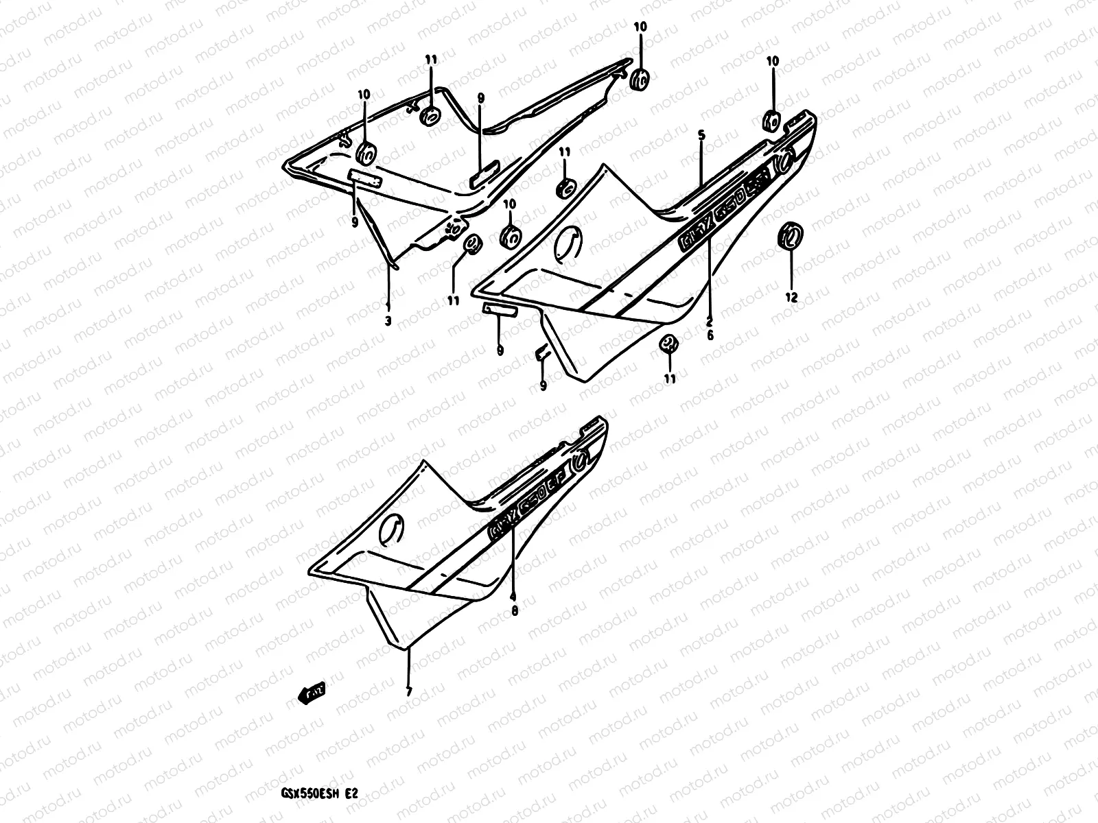 48 - FRAME COVER (MODEL H)