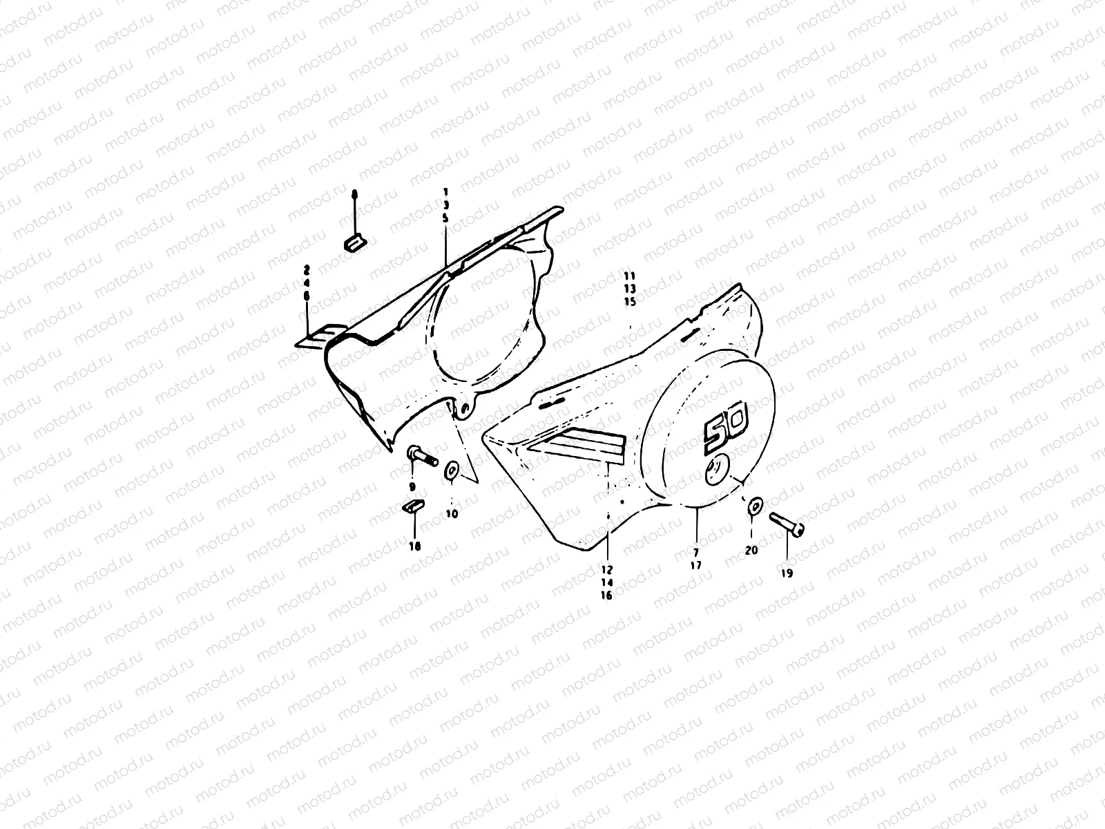 48 - FRAME COVER (MODEL Z)