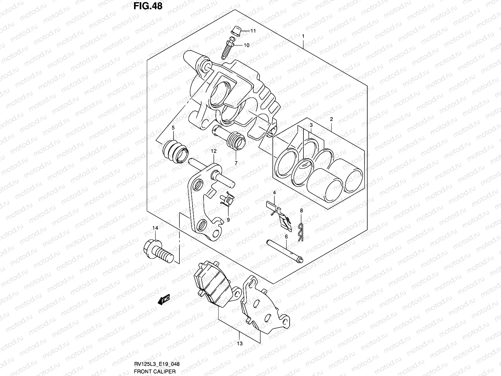 48 - FRONT CALIPER