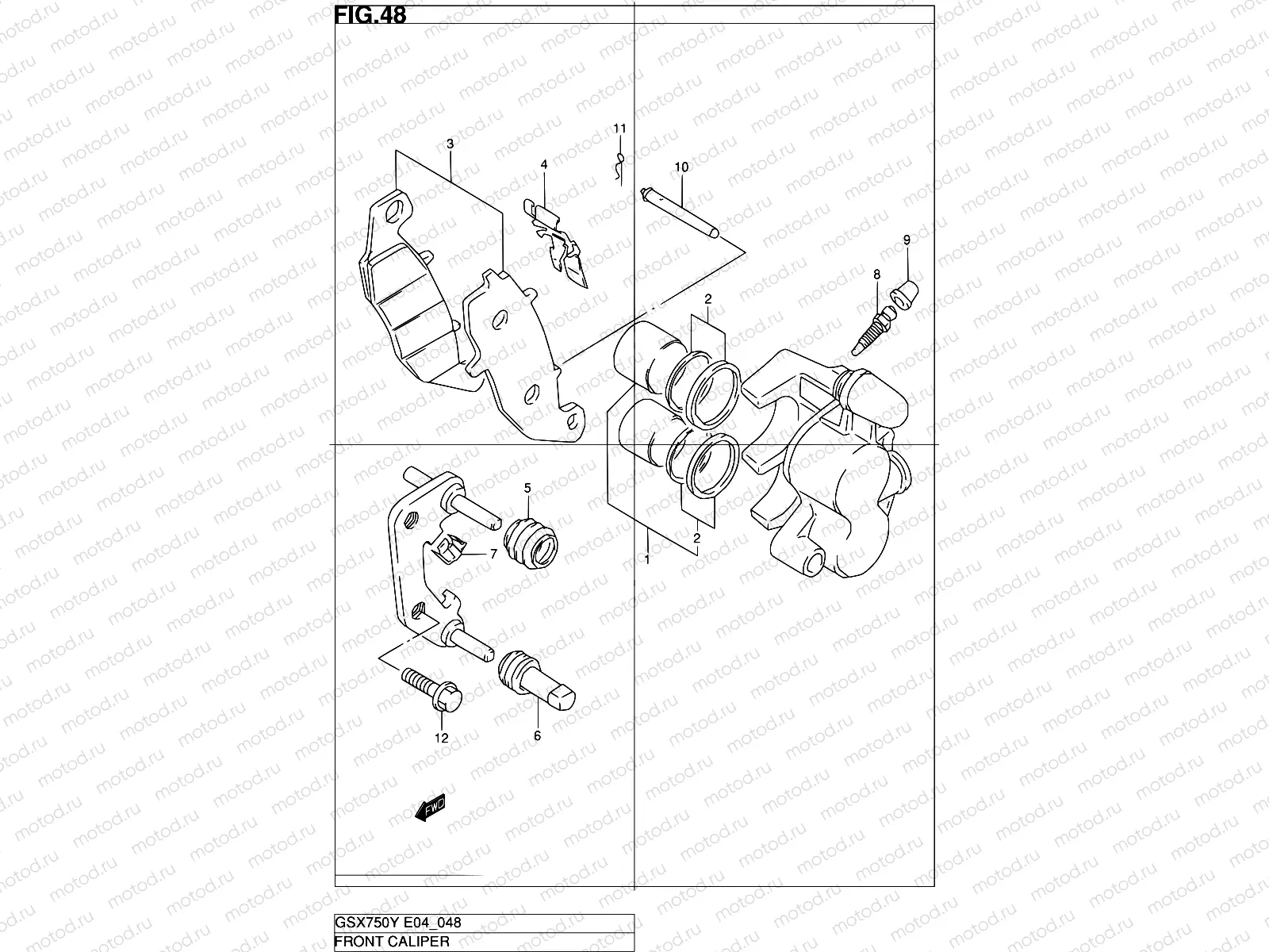 48 - FRONT CALIPER