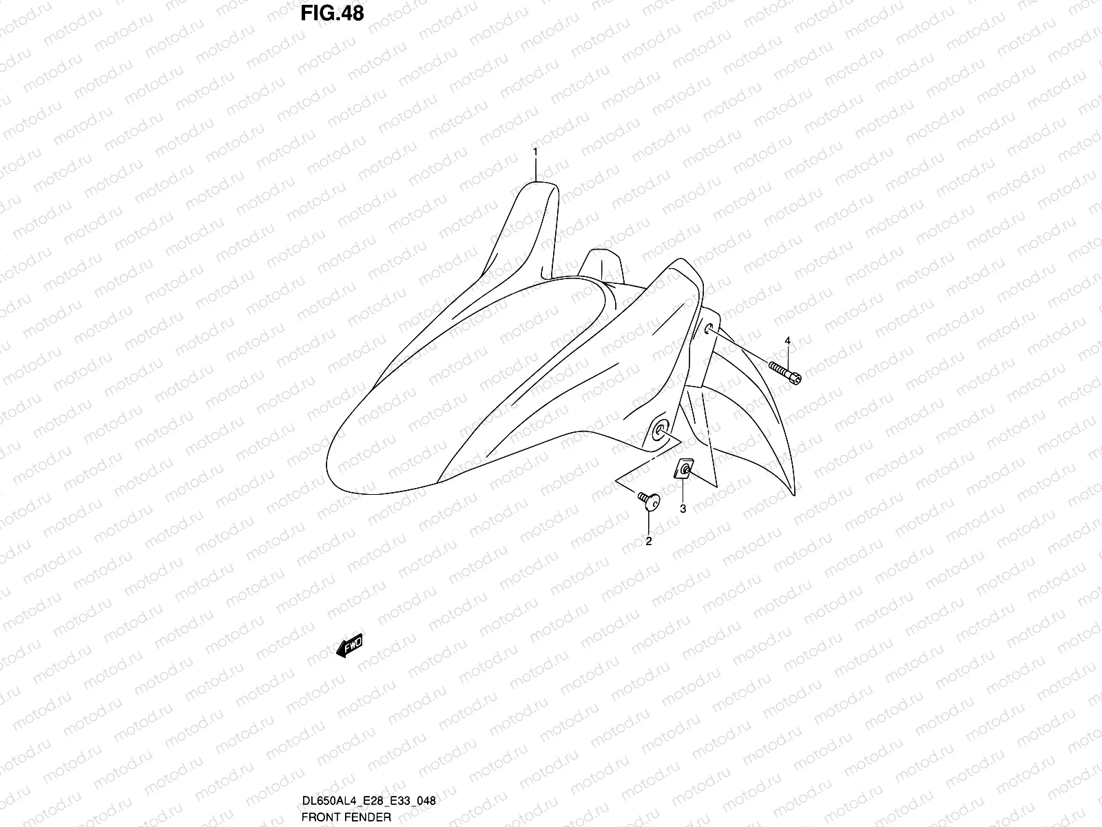48 - FRONT FENDER