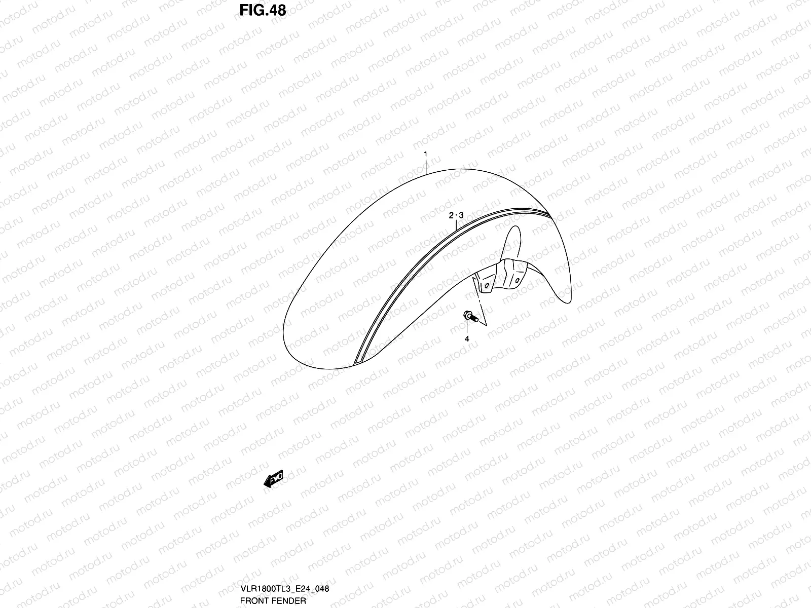 48 - FRONT FENDER