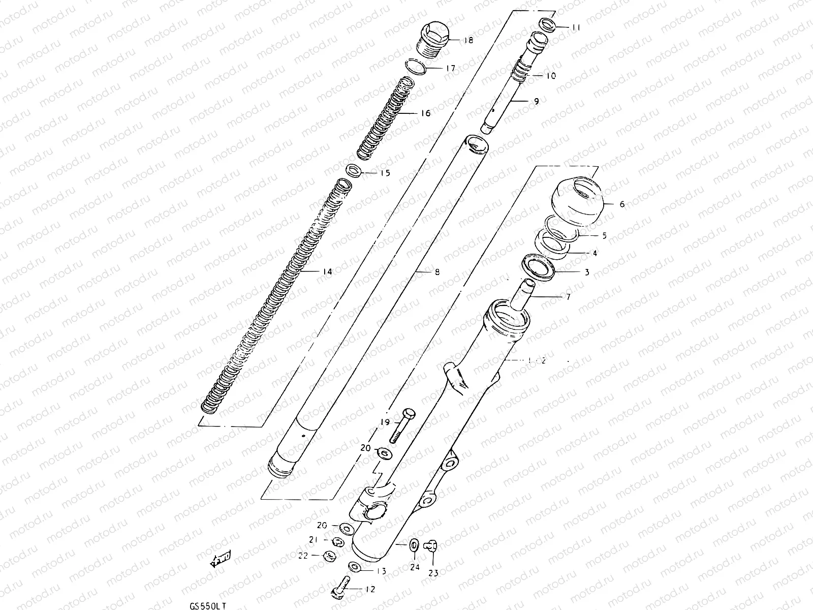 48 - FRONT FORK