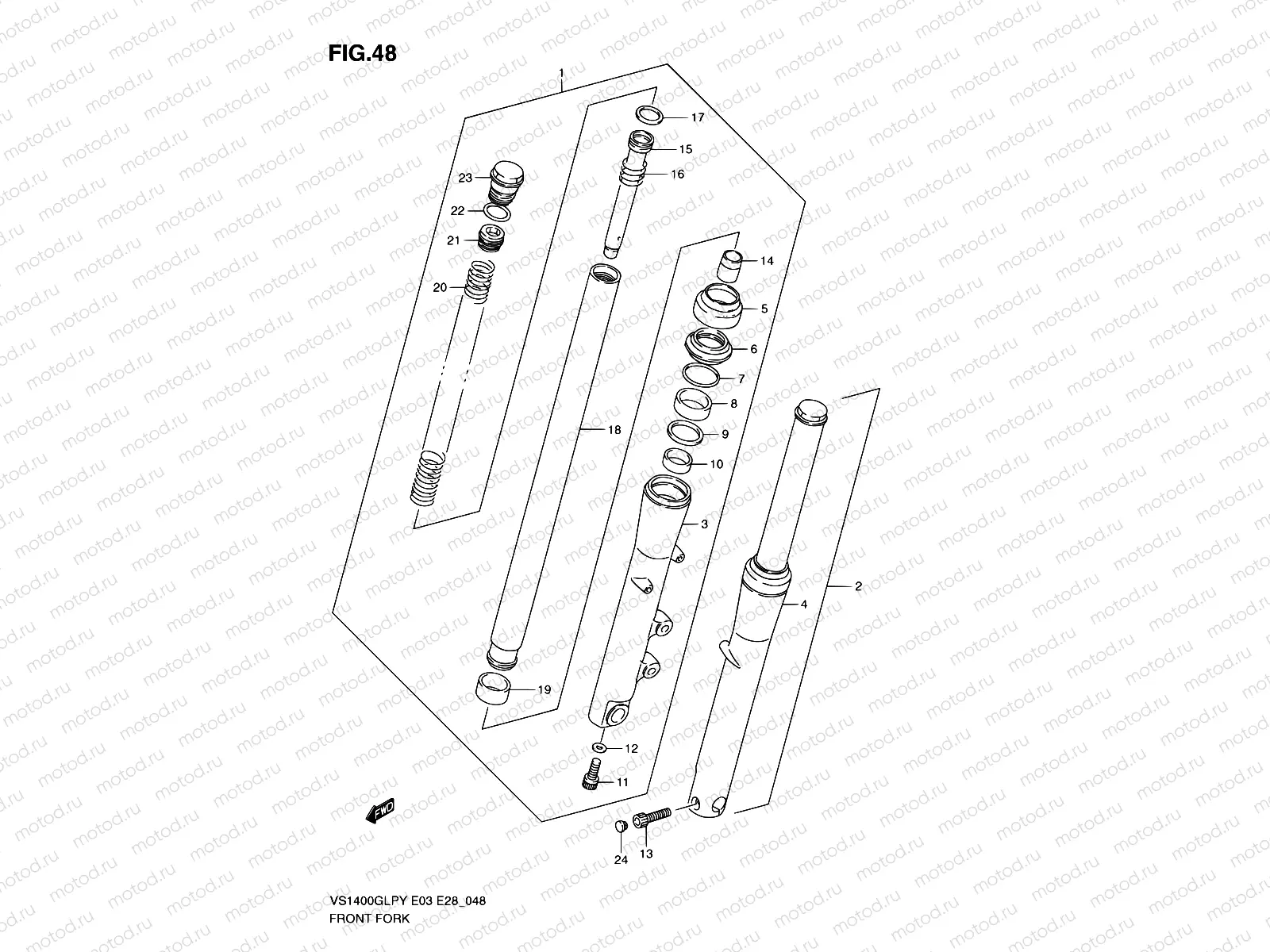 48 - FRONT FORK
