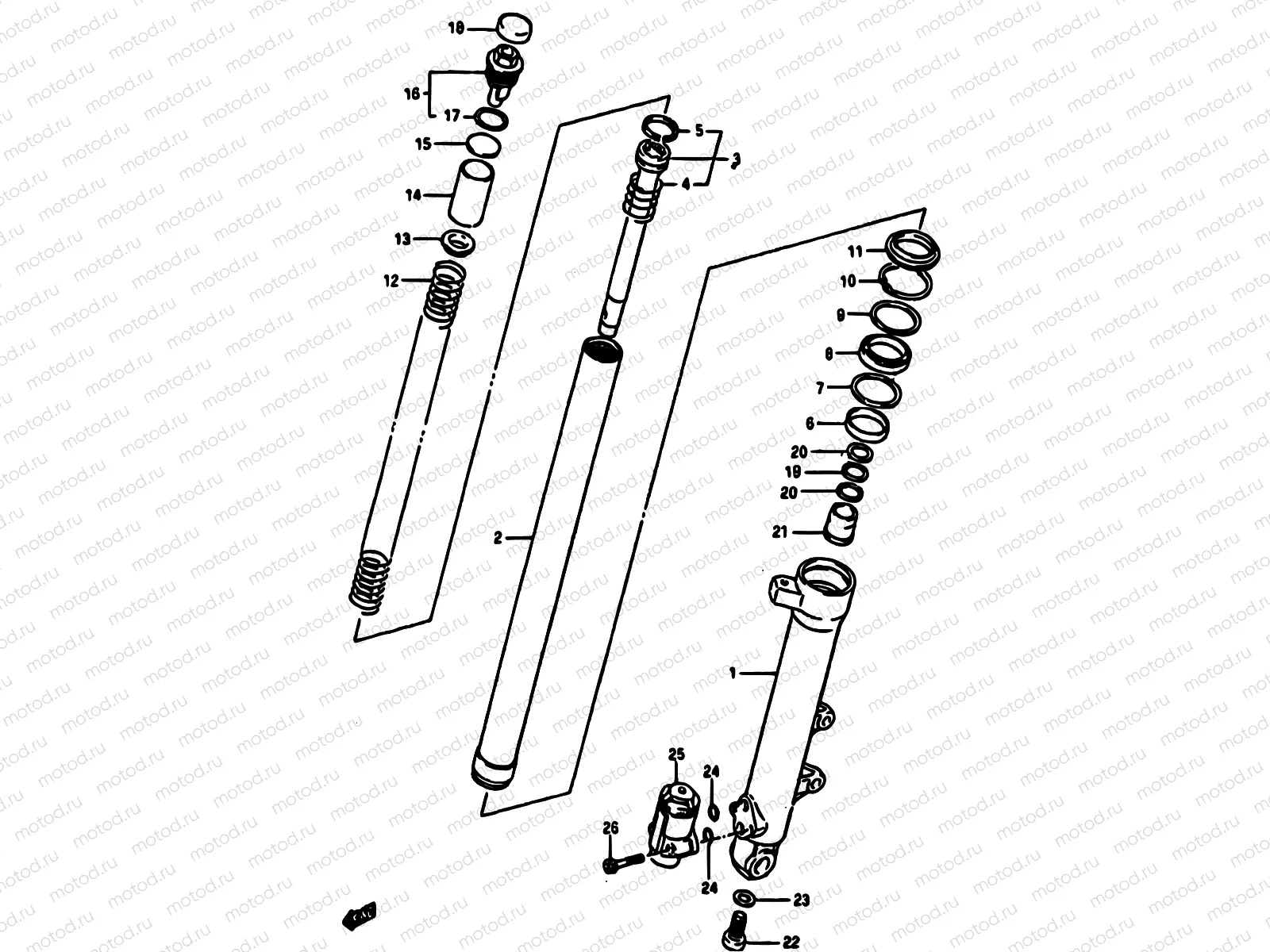 48 - FRONT LH DAMPER