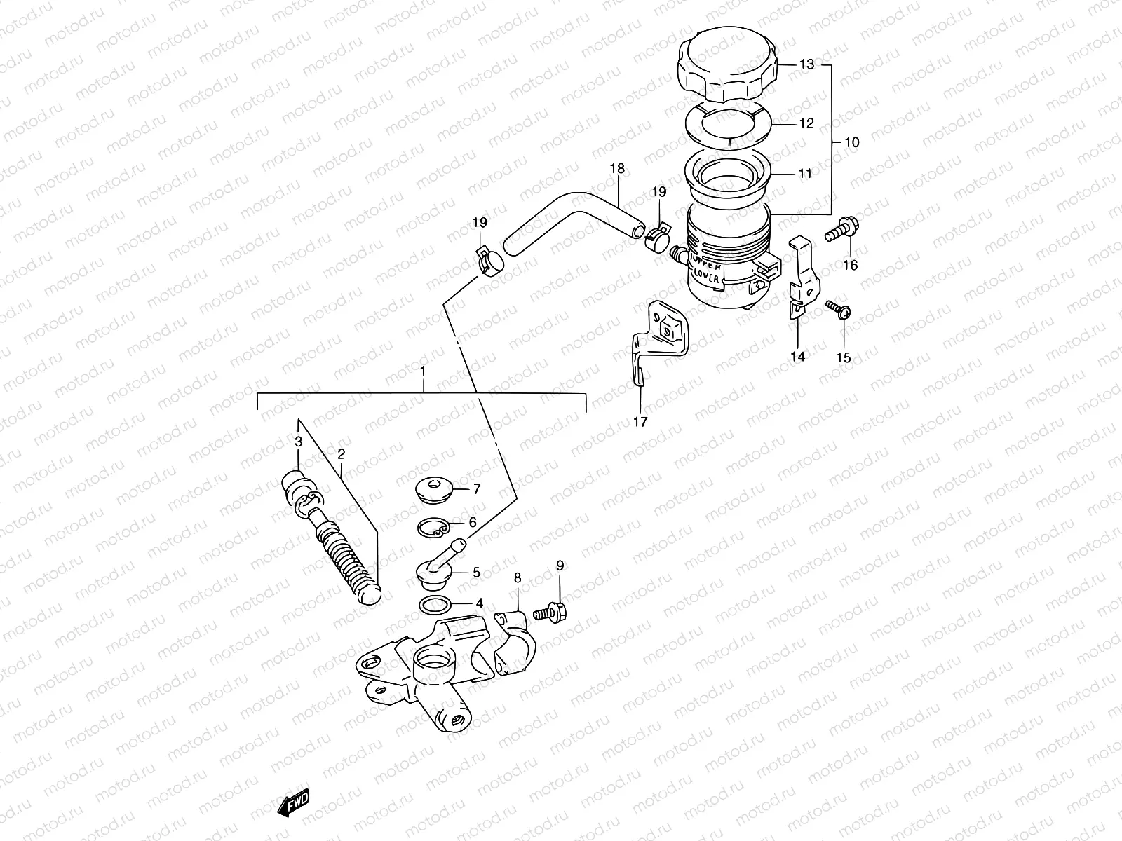 48 - FRONT MASTER CYLINDER