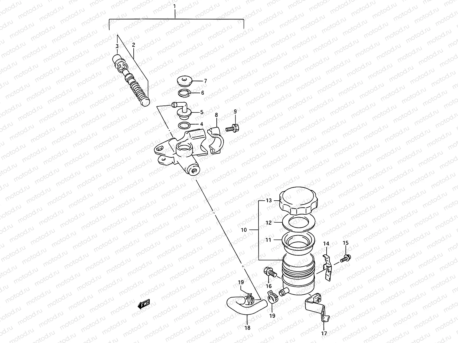 48 - FRONT MASTER CYLINDER