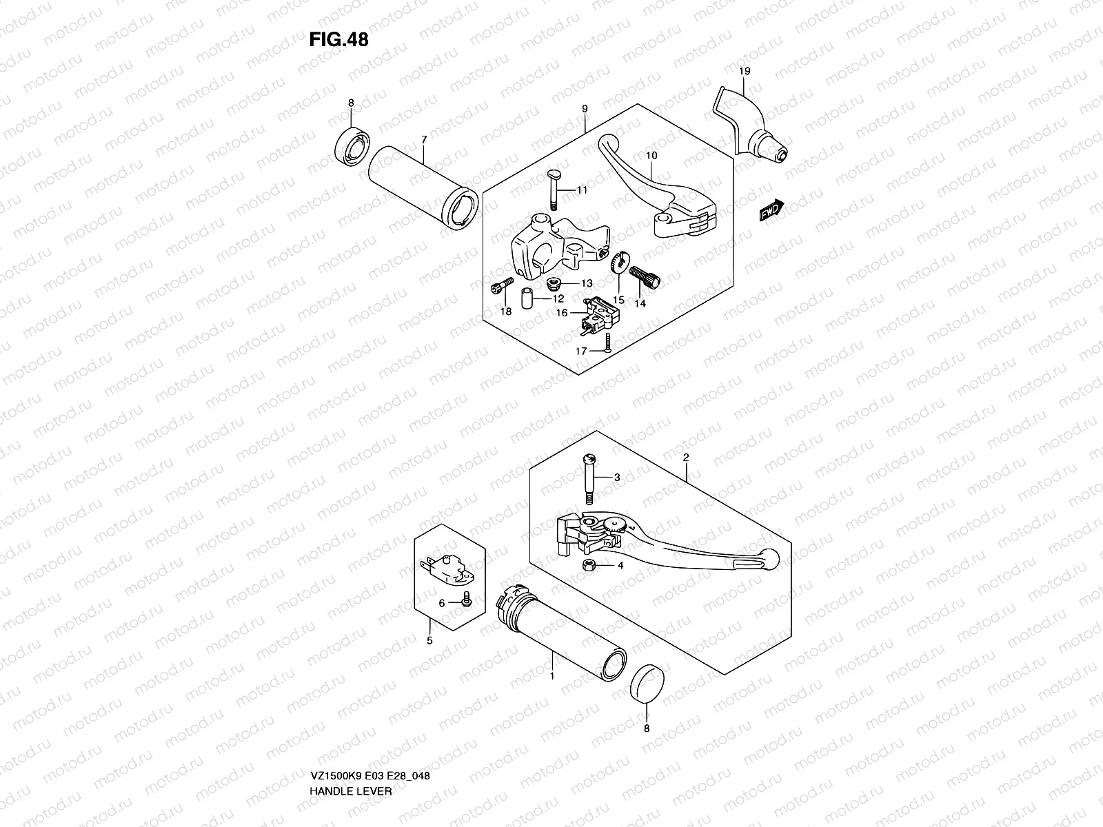 48 - HANDLE LEVER