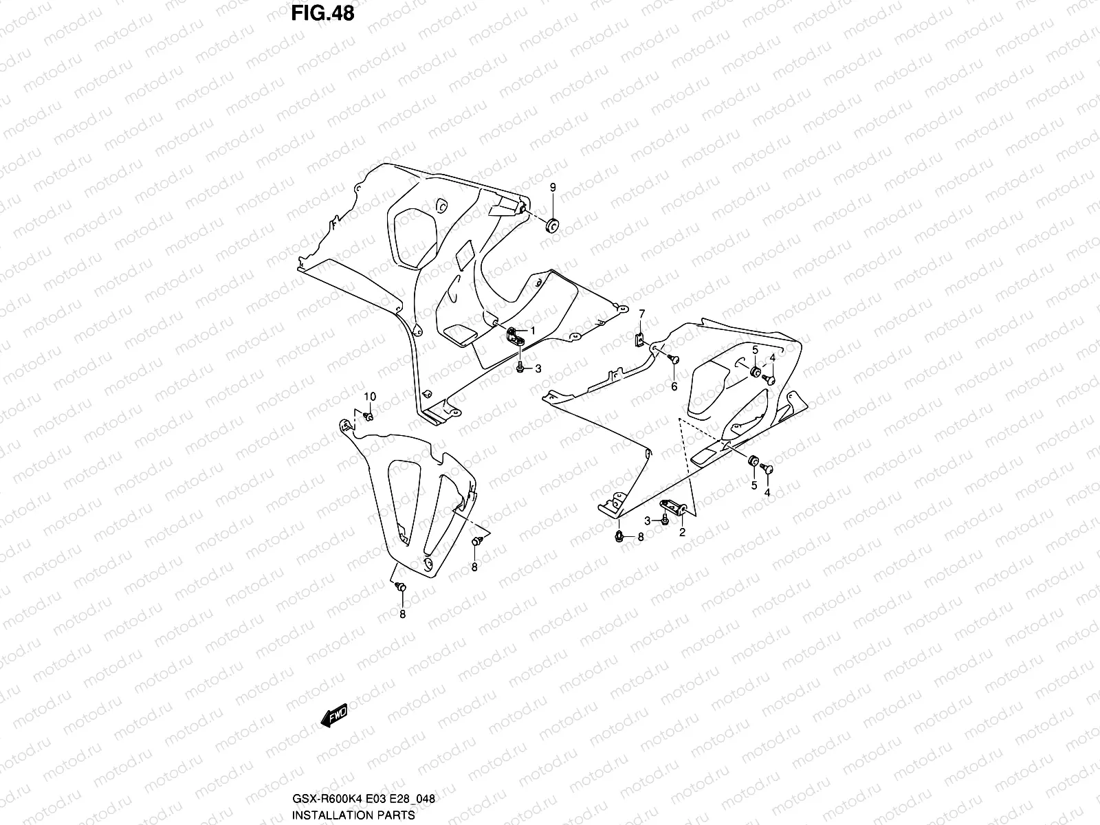 48 - INSTALLATION PARTS