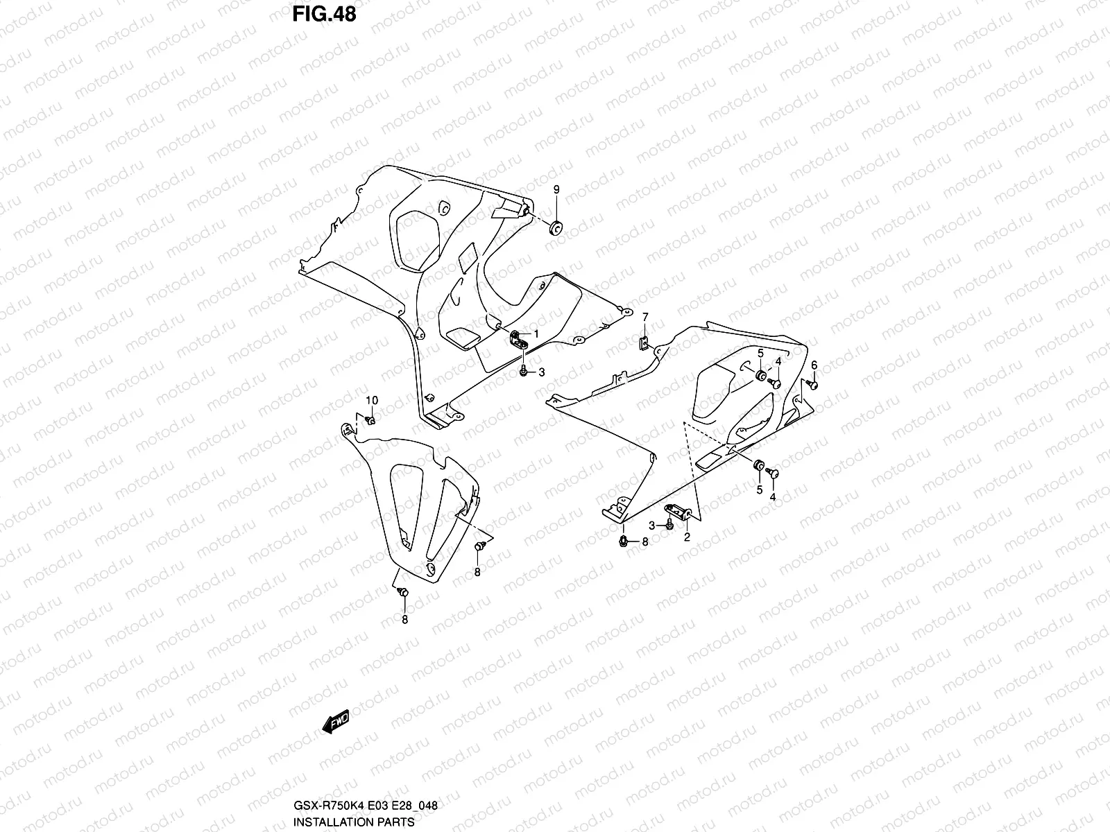 48 - INSTALLATION PARTS