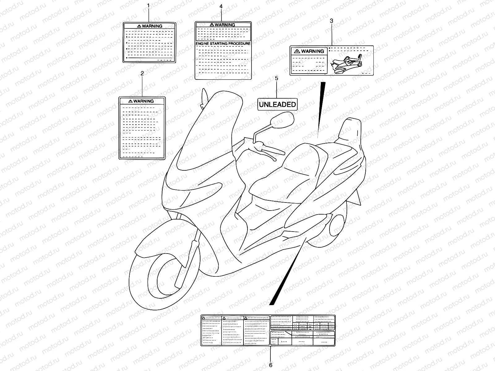 48 - LABEL (MODEL X)