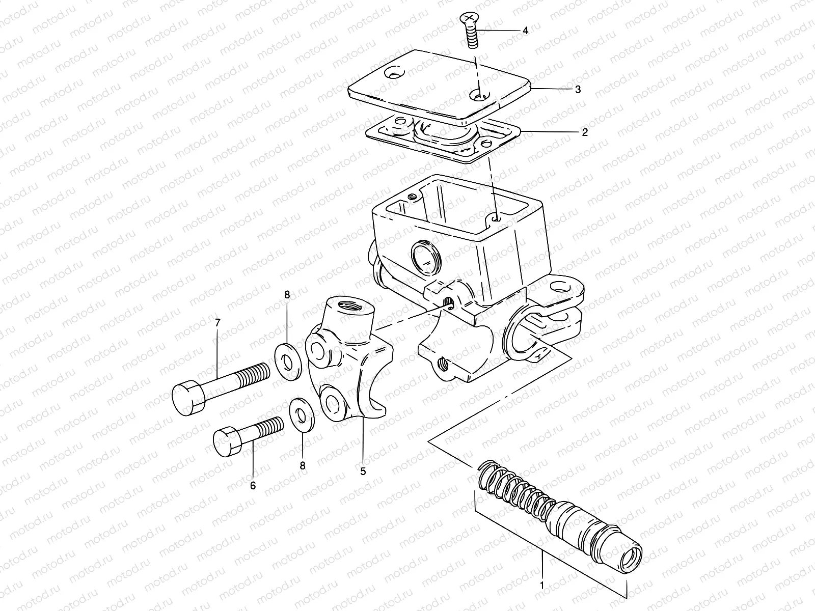 48 - MASTER CYLINDER  (MODEL F/J/K/L/M/N/P)