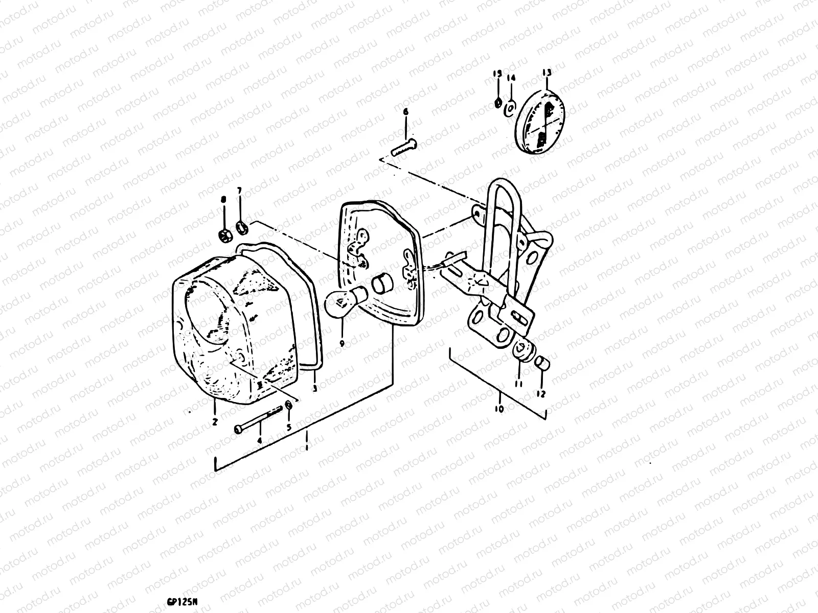 48 - REAR COMBINATION LAMP (E02, E04, E18, E21)