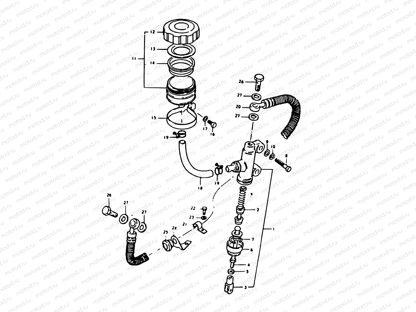 48 - REAR MASTER CYLINDER