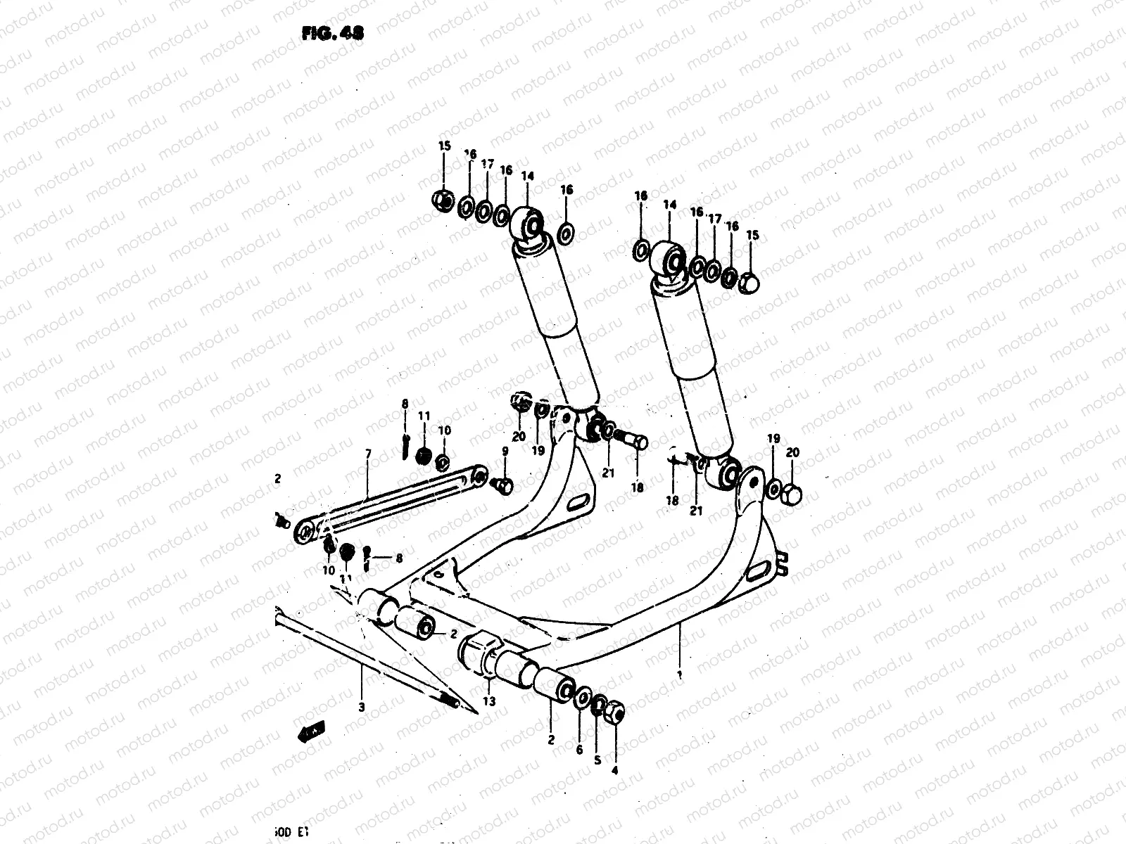 48 - REAR SWINGING ARM