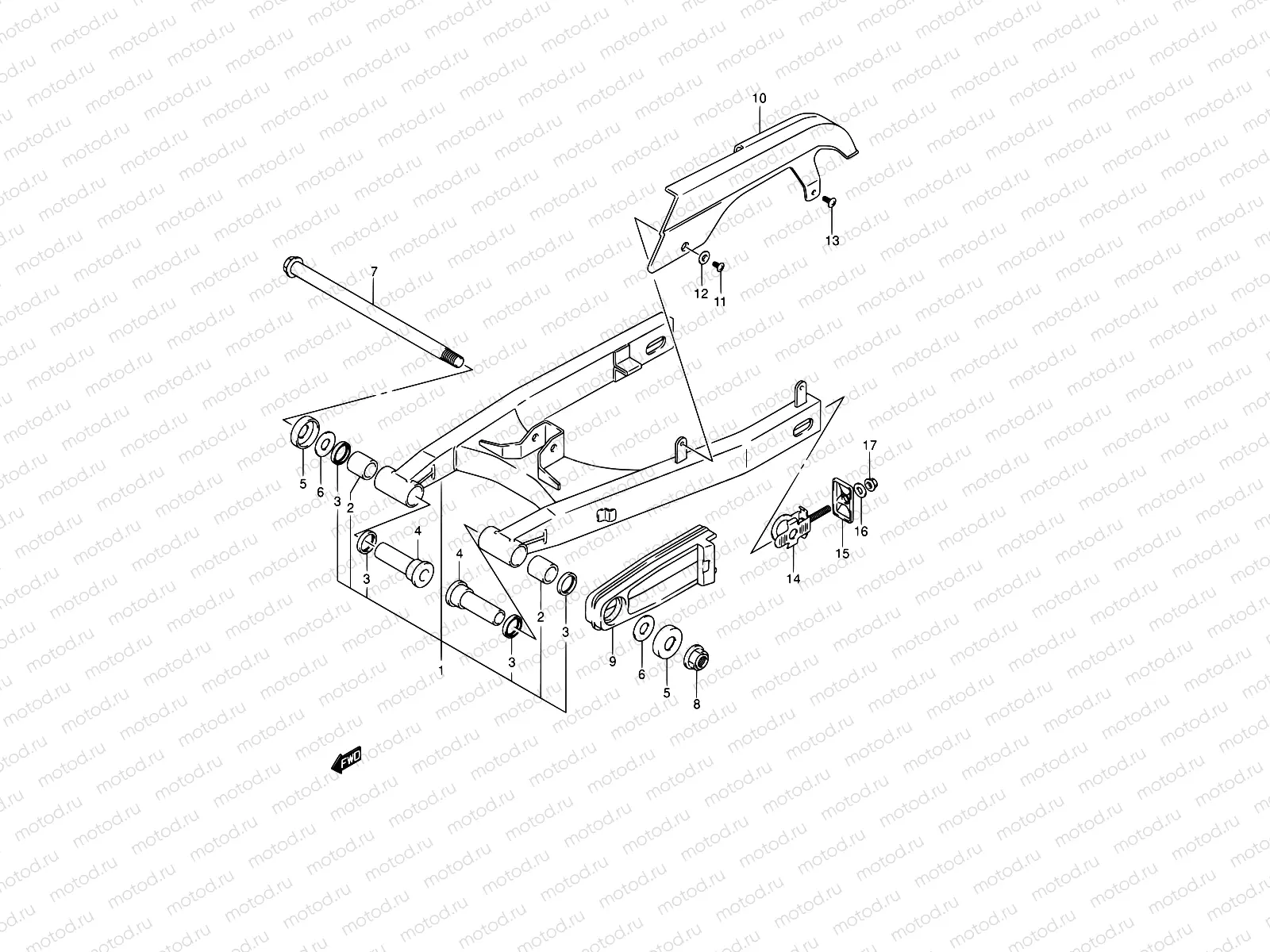 48 - REAR SWINGING ARM