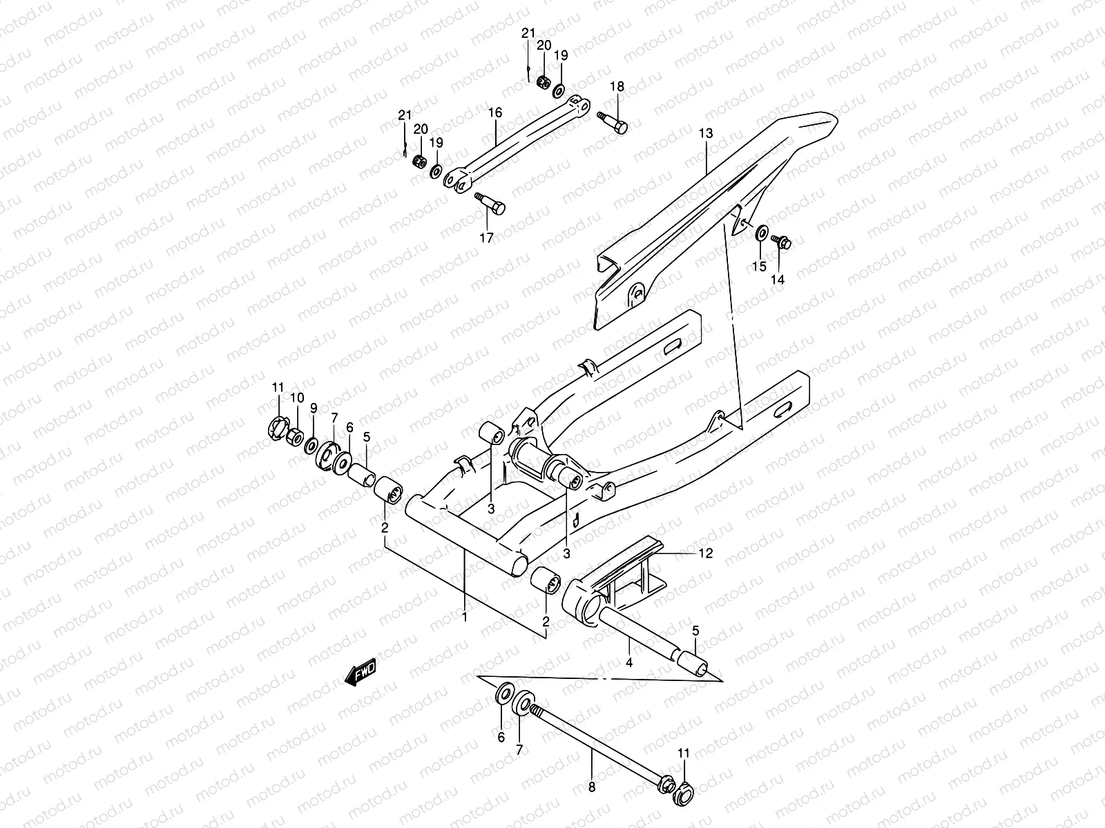 48 - REAR SWINGING ARM