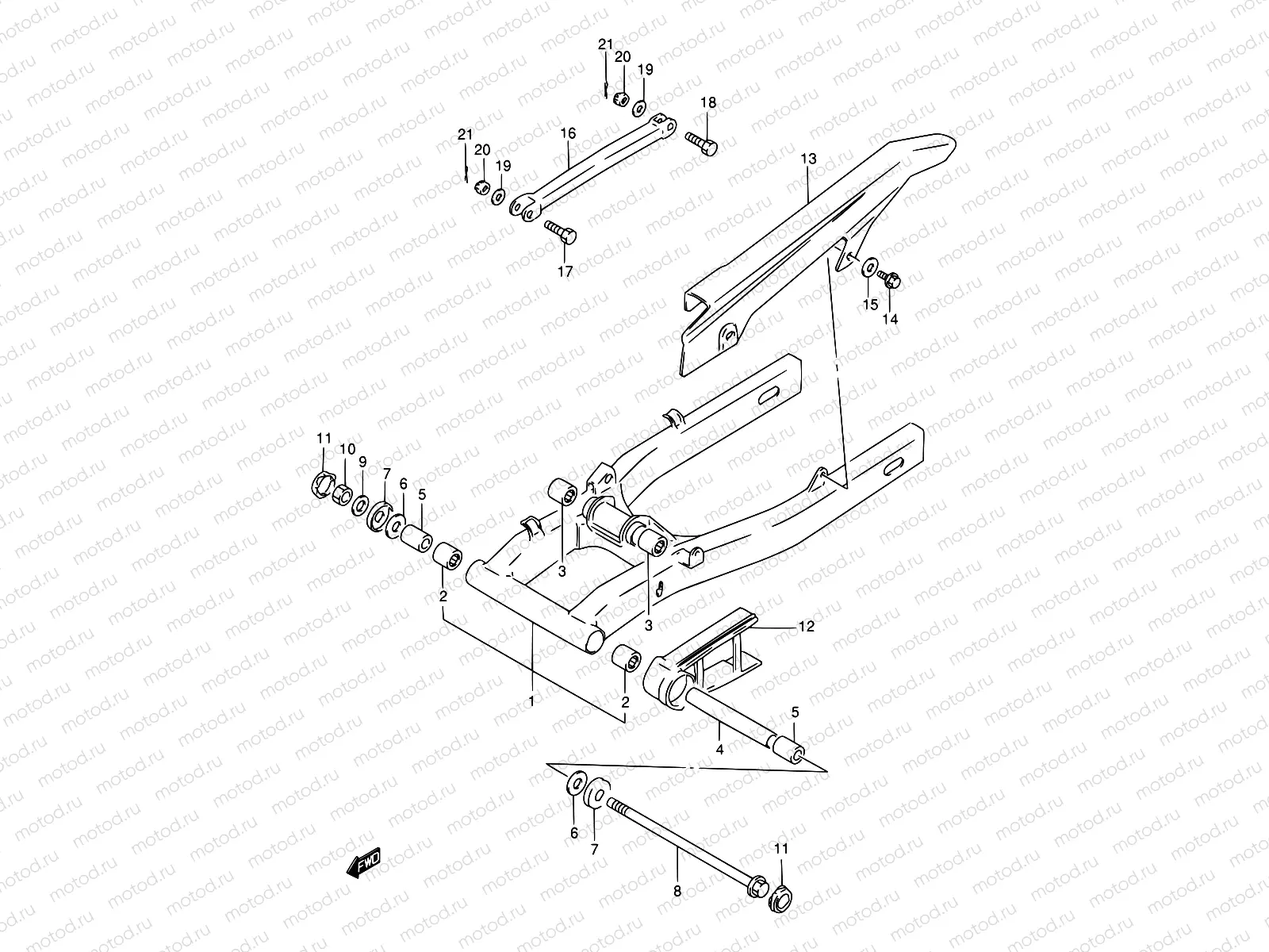 48 - REAR SWINGING ARM