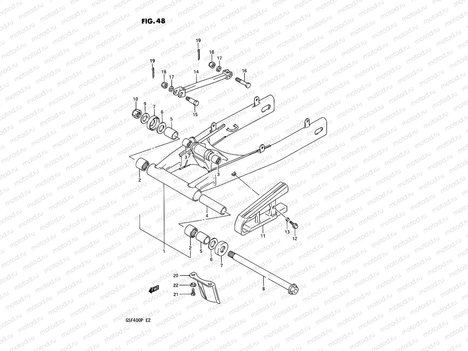 48 - REAR SWINGING ARM