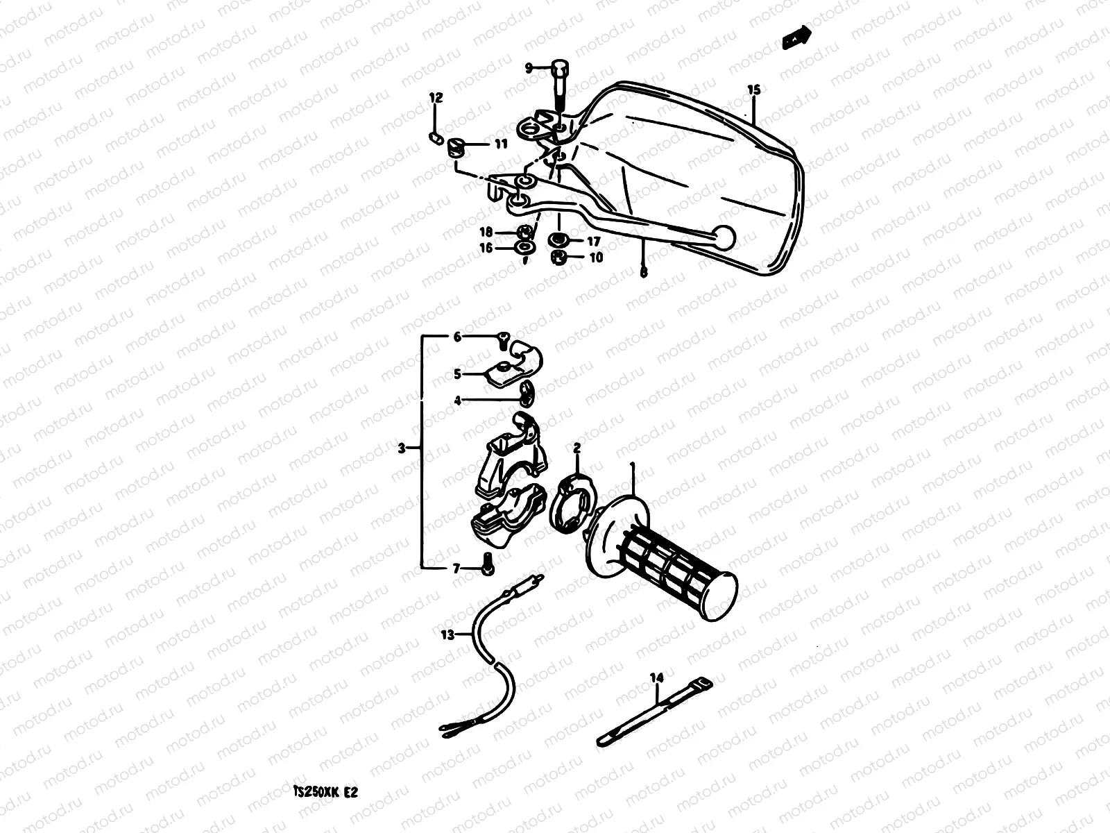 48 - RIGHT HANDLE SWITCH (MODEL G E01,E02,E04,E21,E24)