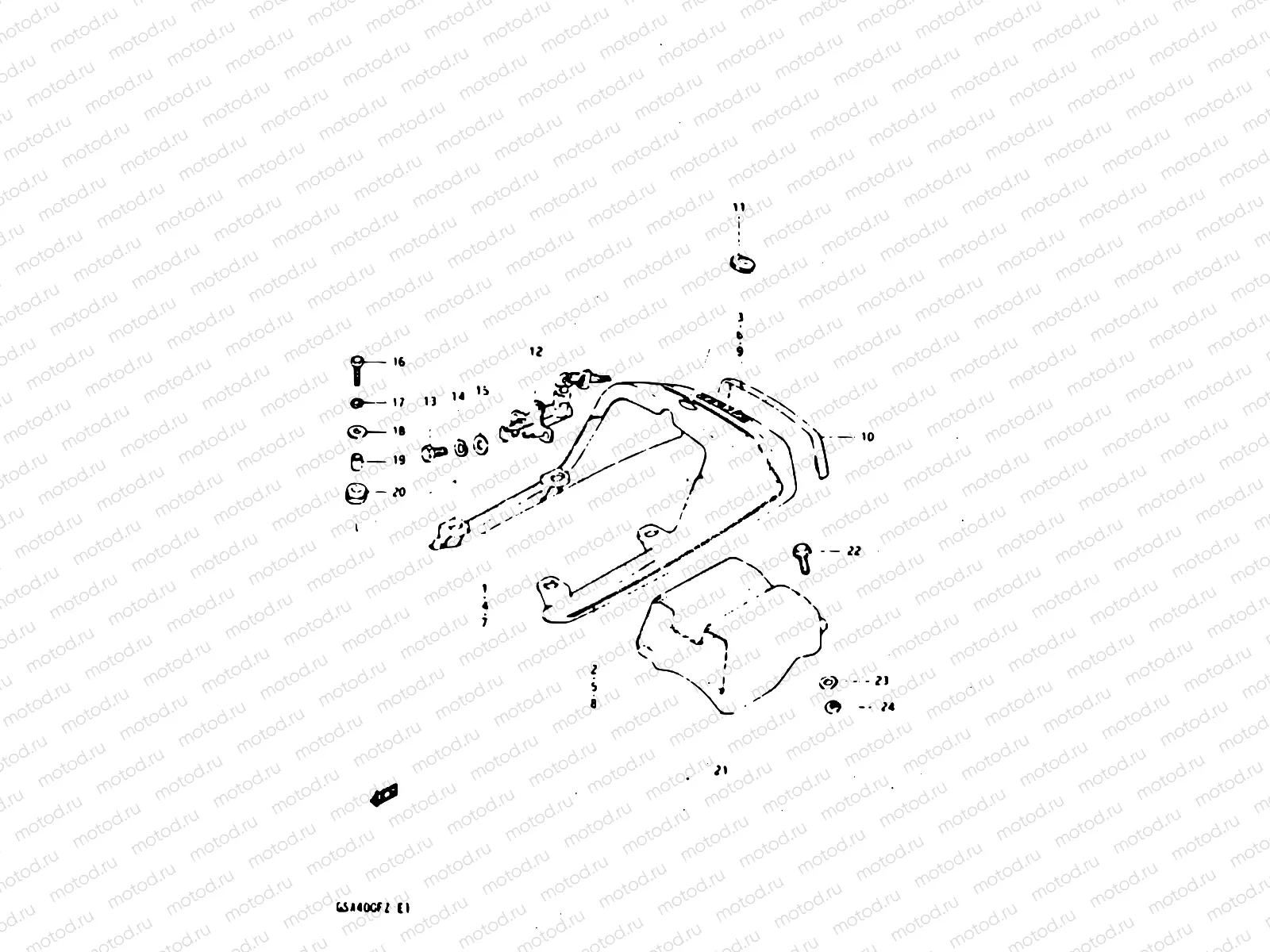 48 - SEAT TAIL COVER (MODEL Z)