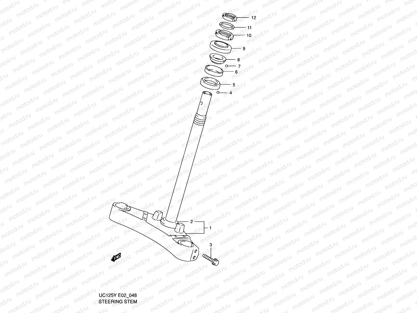 48 - STEERING STEM