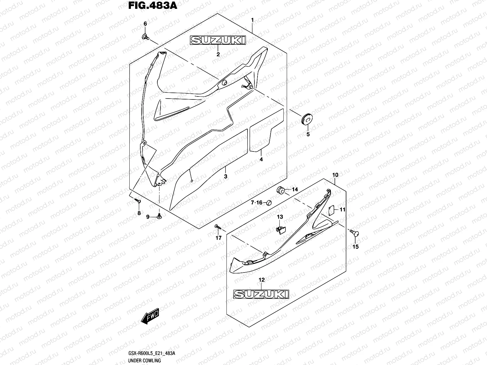 483A - UNDER COWLING