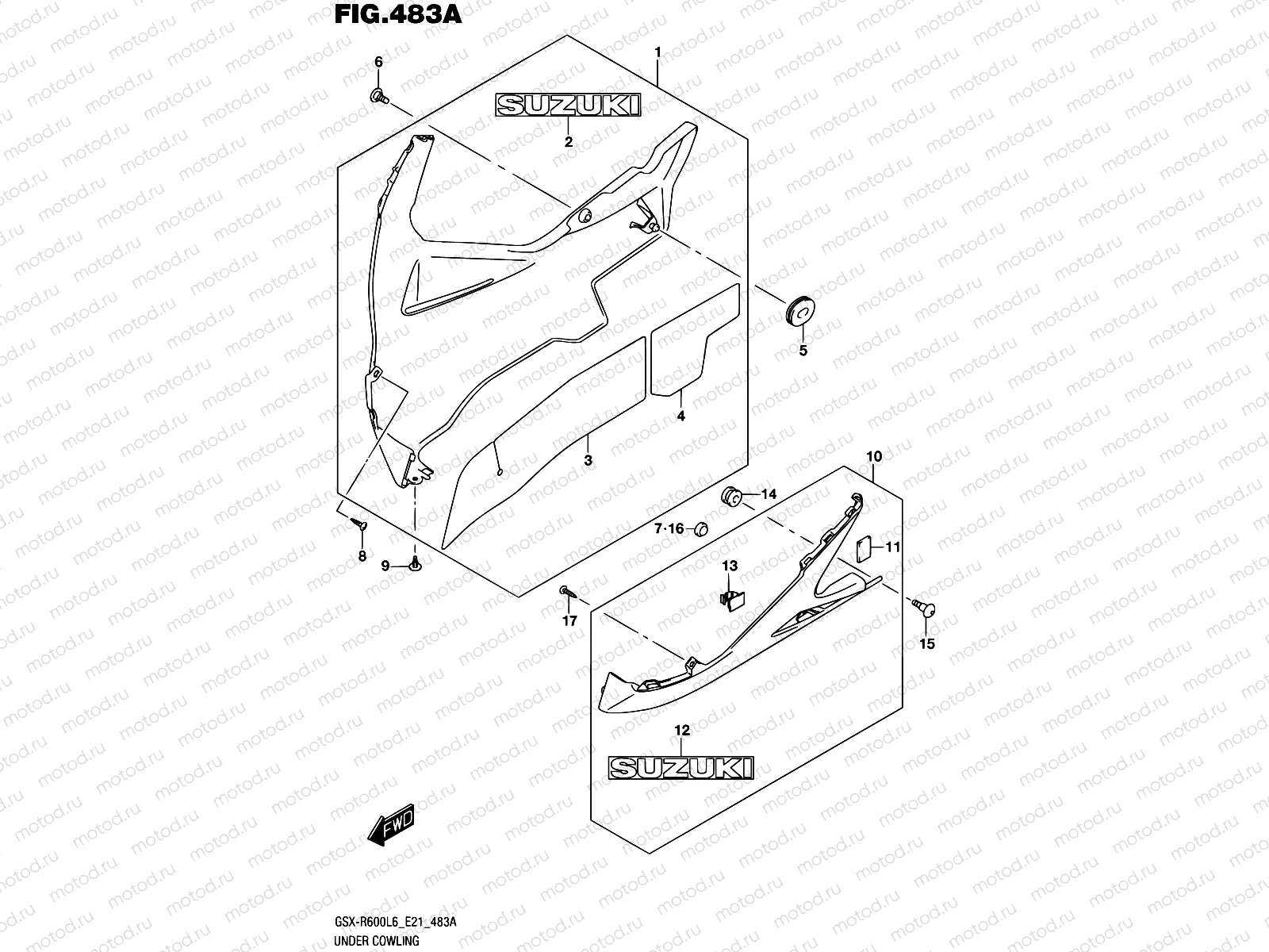 483A - UNDER COWLING