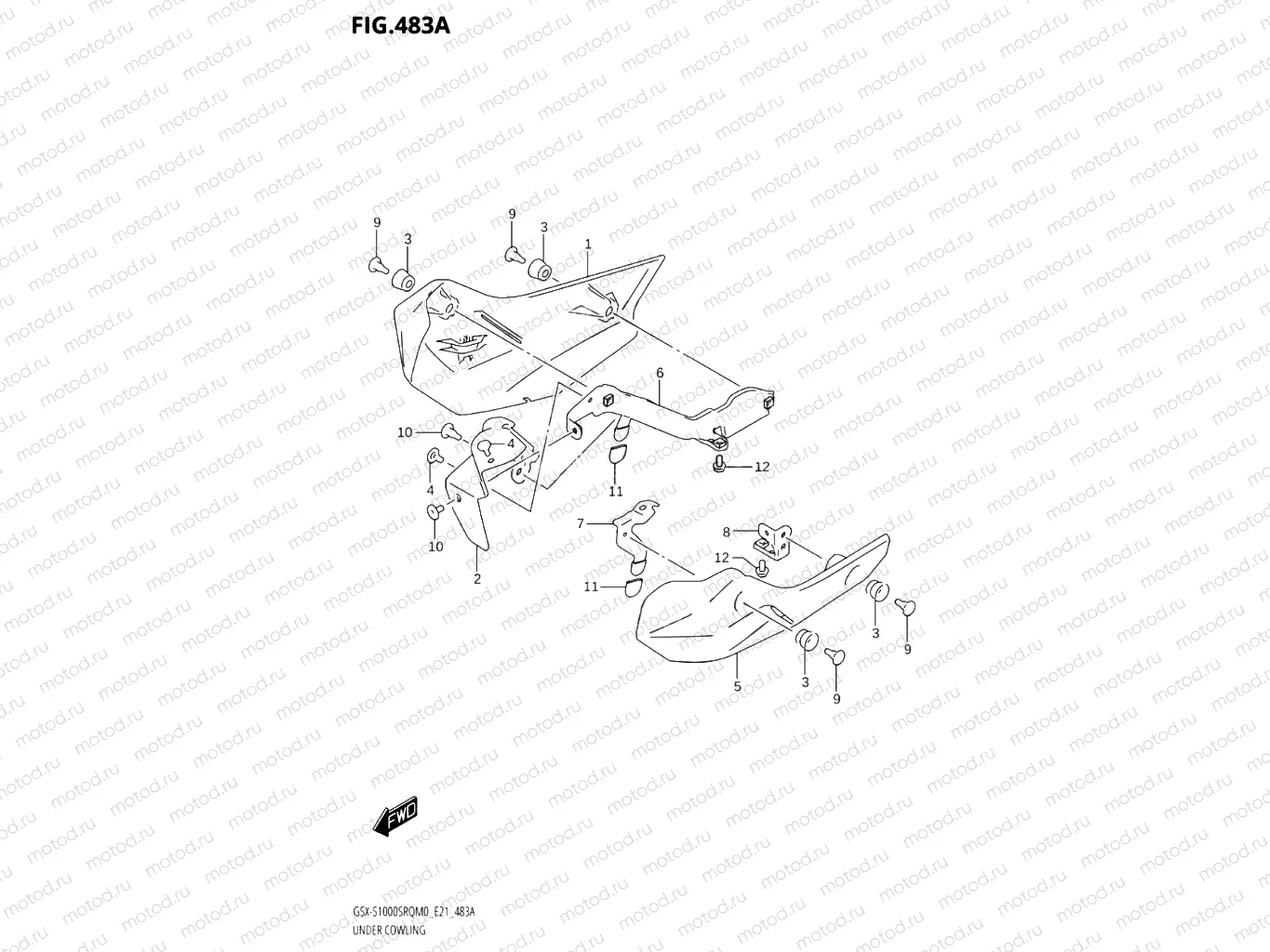 483A - UNDER COWLING