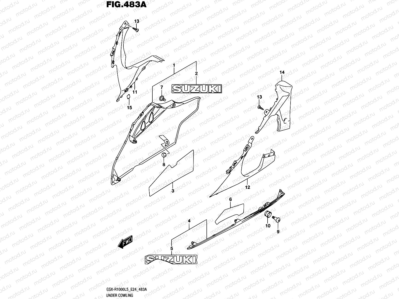483A - UNDER COWLING