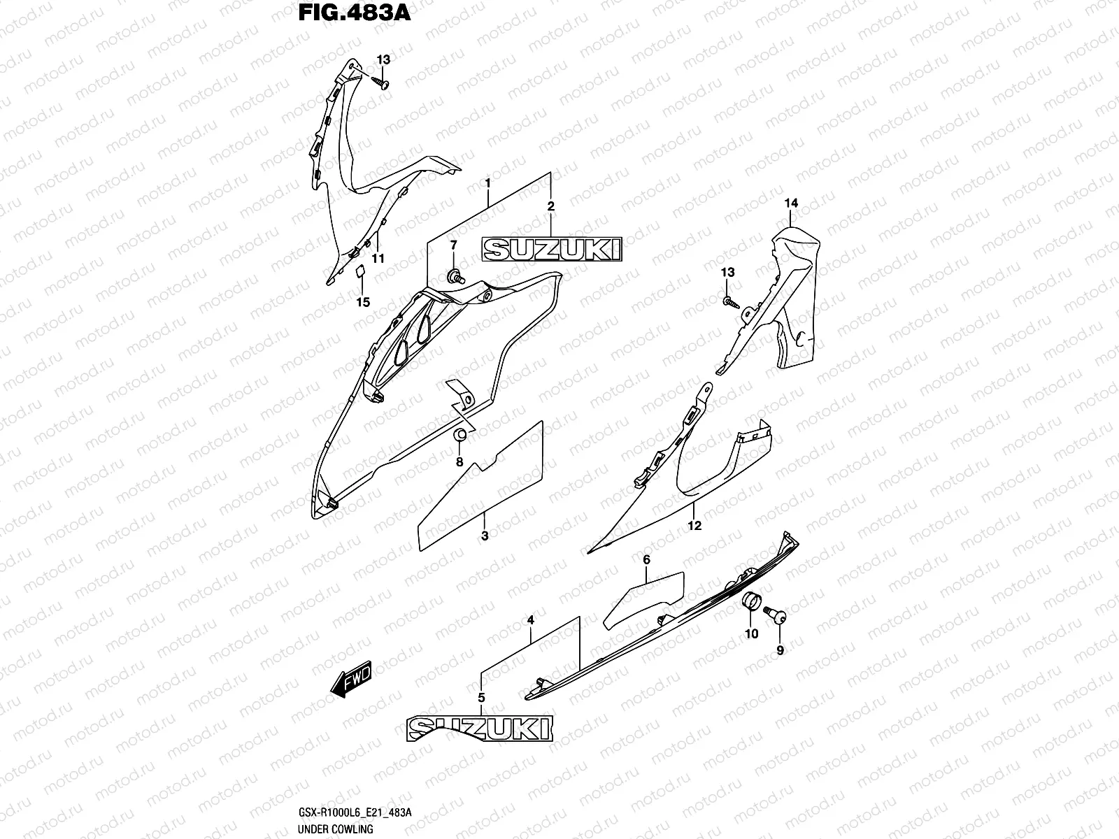 483A - UNDER COWLING