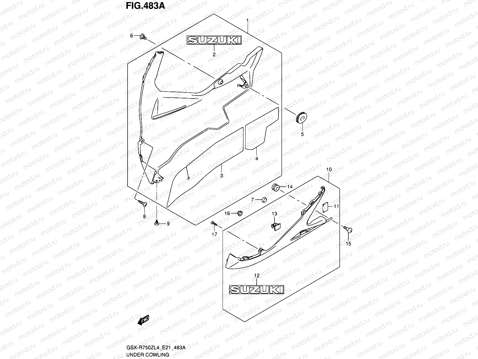 483A - UNDER COWLING