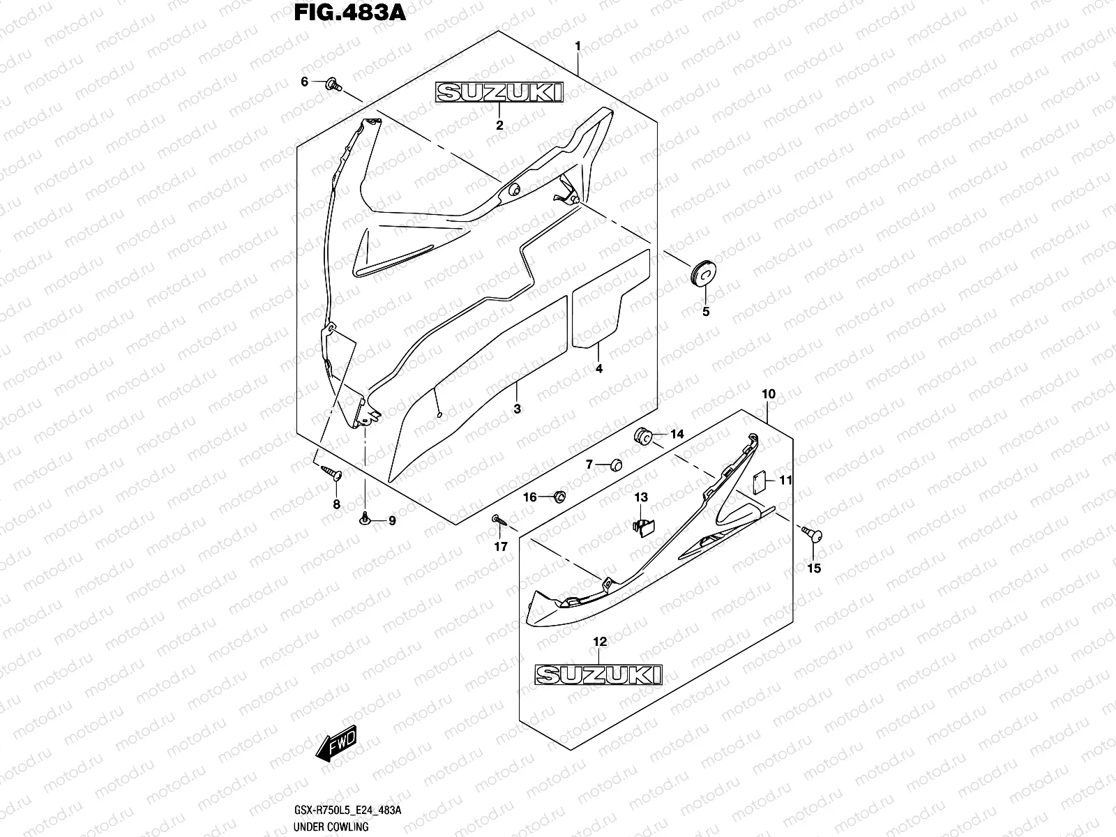 483A - UNDER COWLING