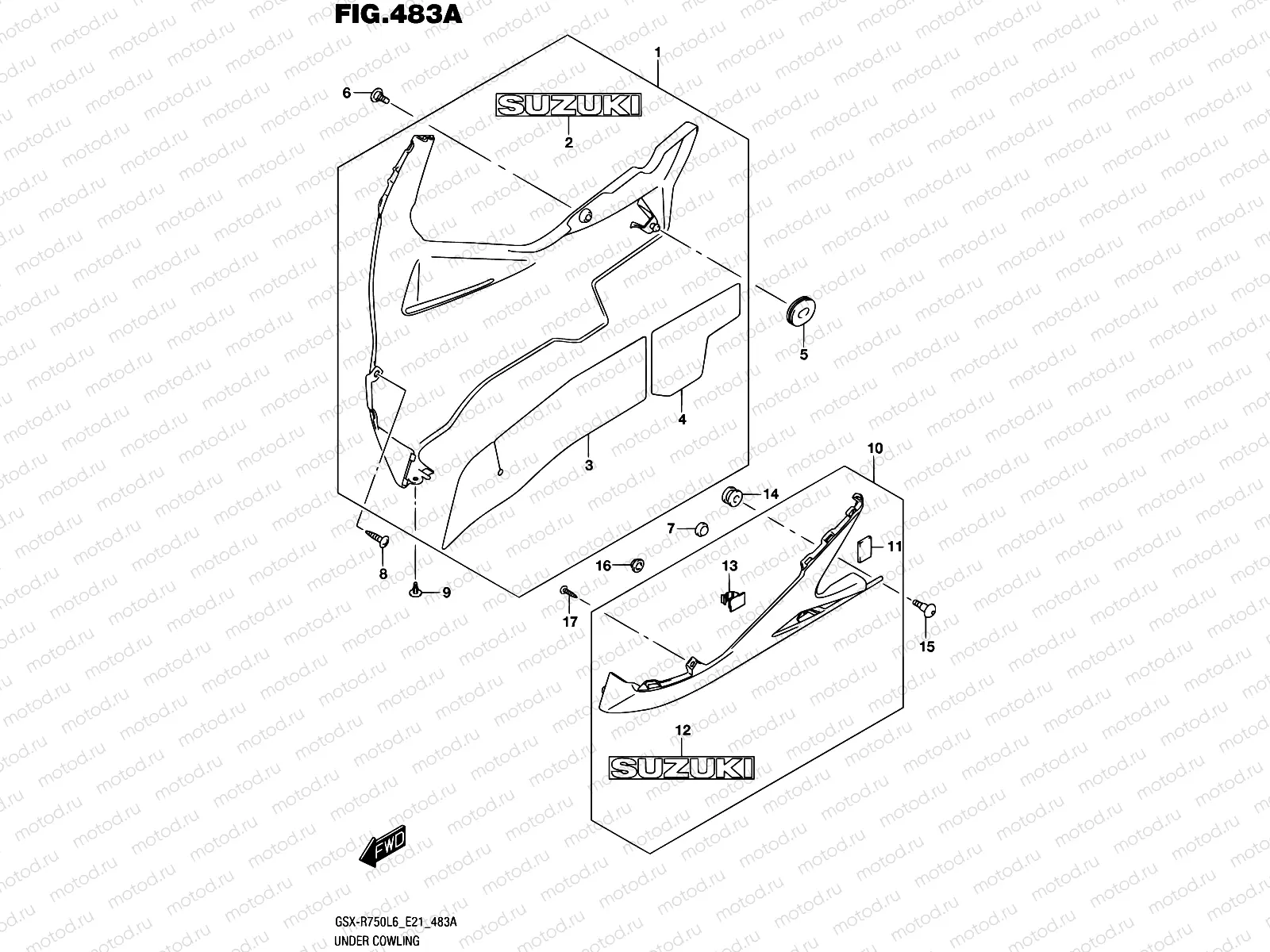 483A - UNDER COWLING