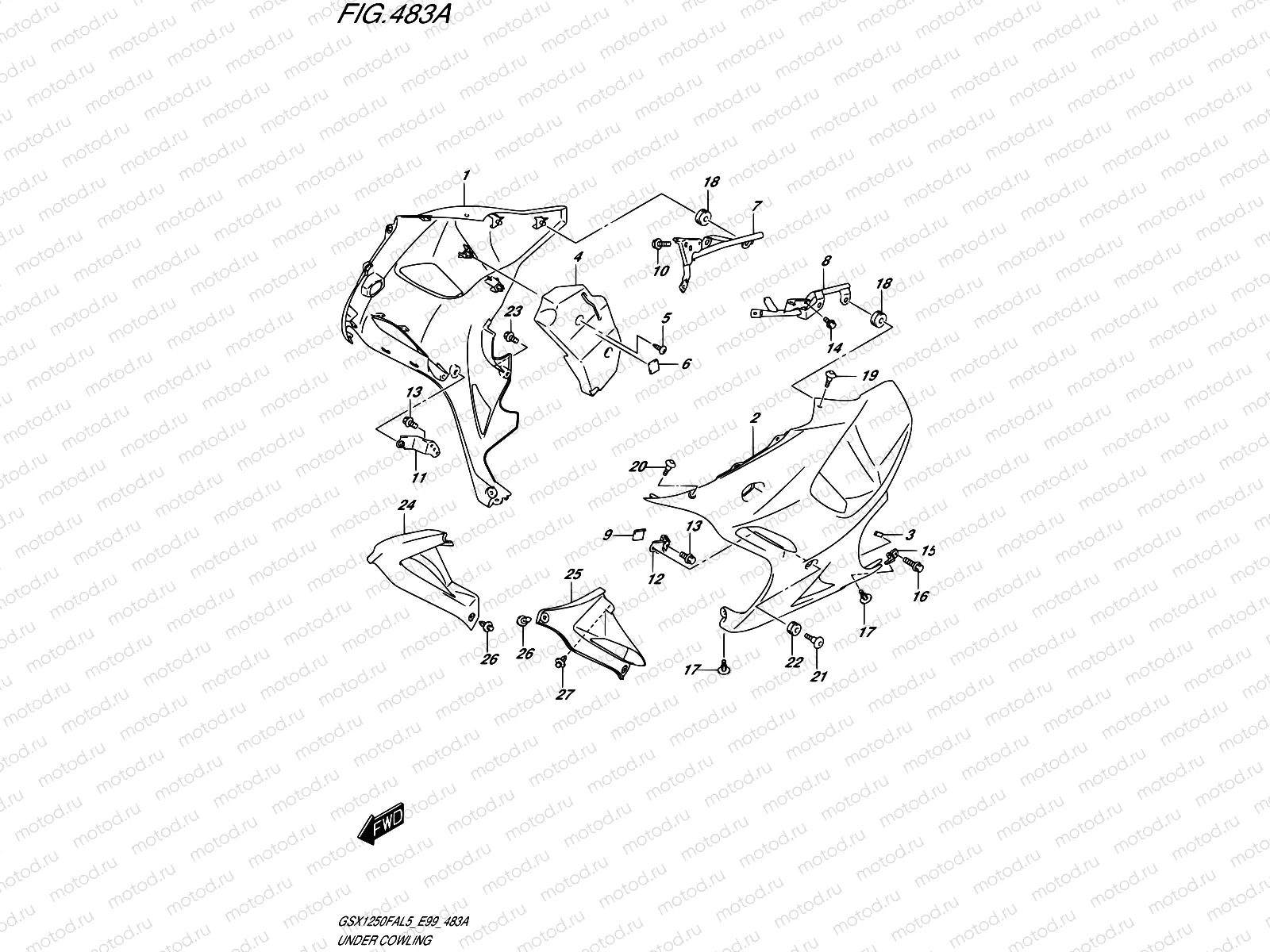483A - UNDER COWLING
