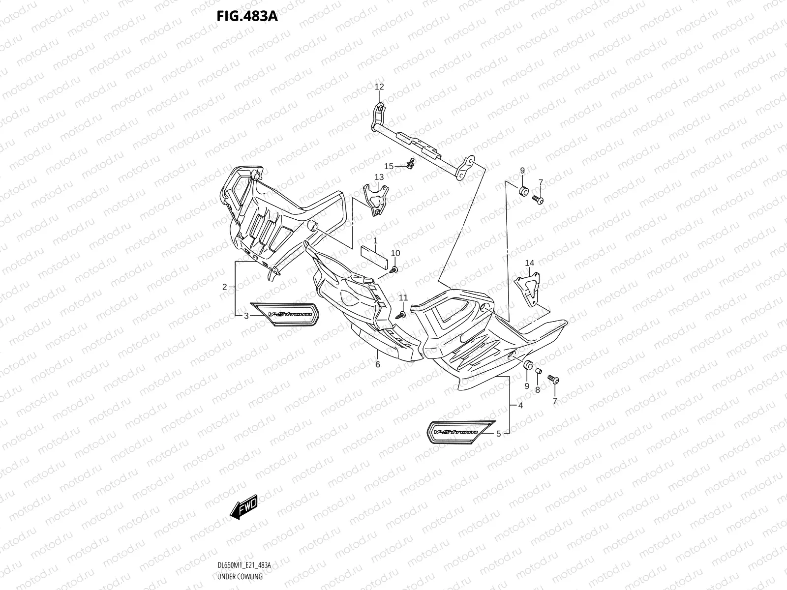 483A - UNDER COWLING XT