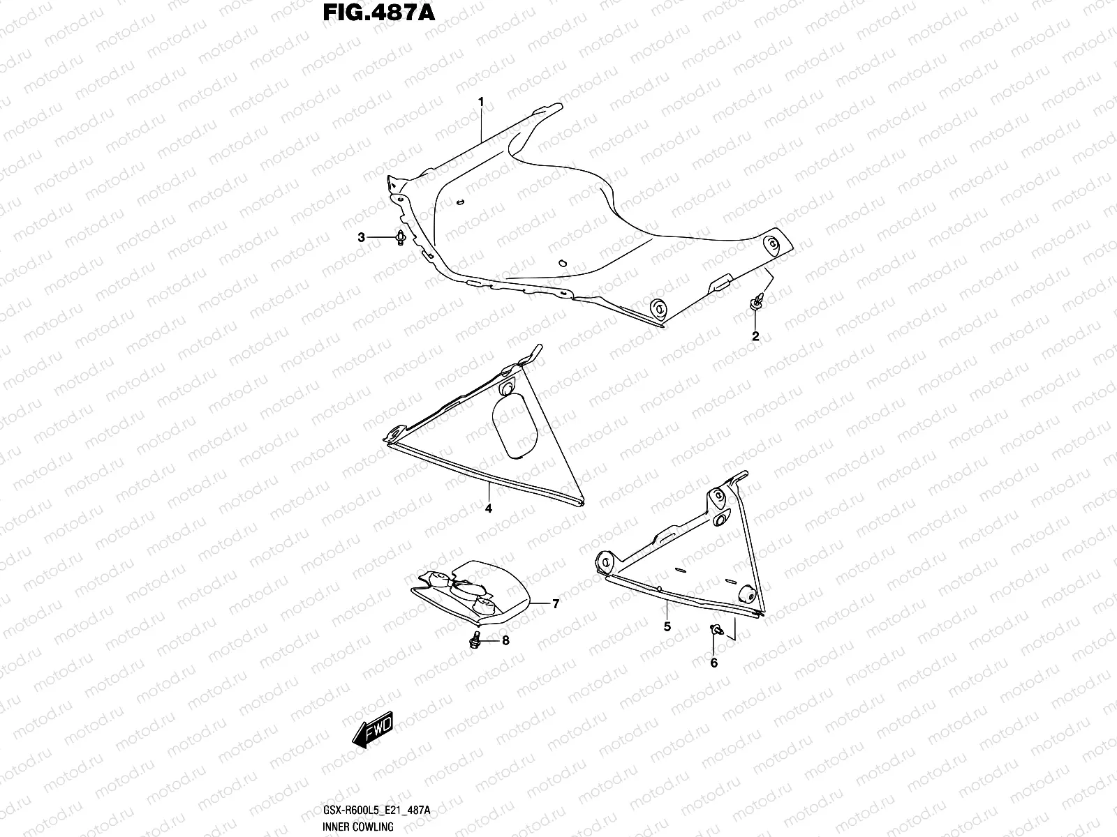 487A - INNER COWLING
