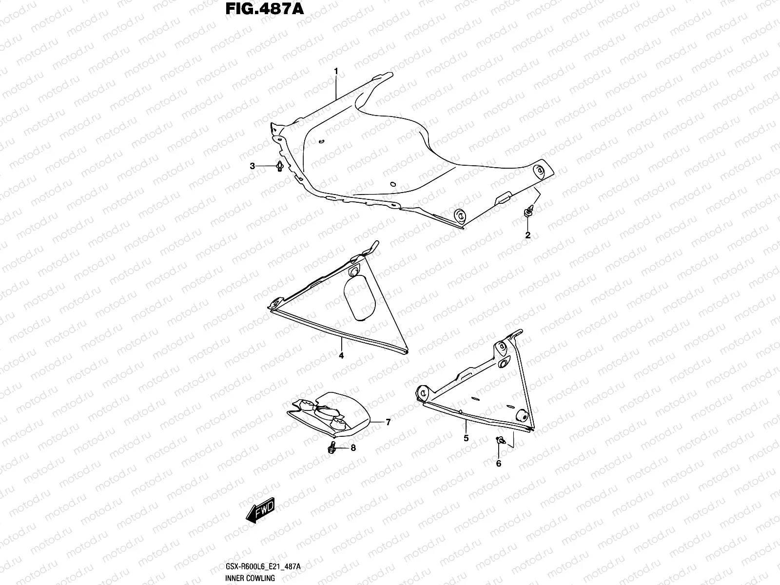 487A - INNER COWLING
