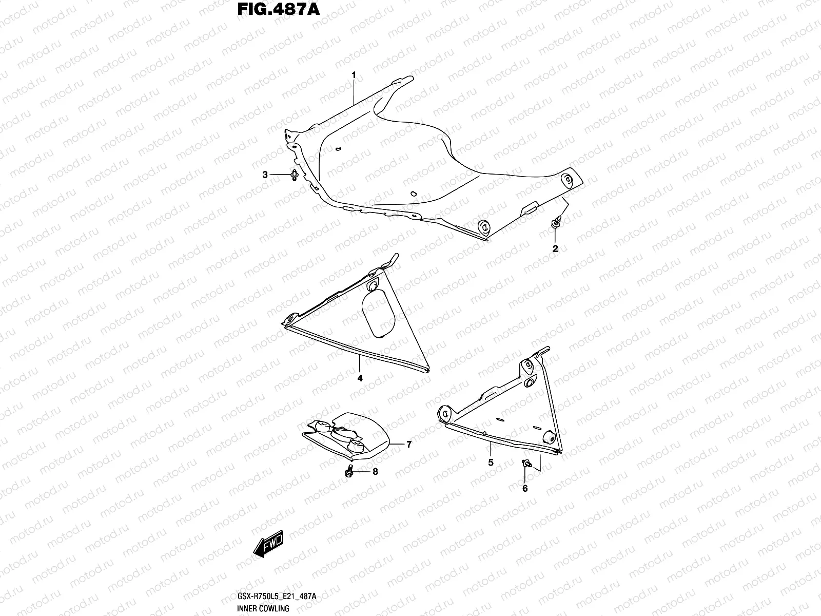 487A - INNER COWLING