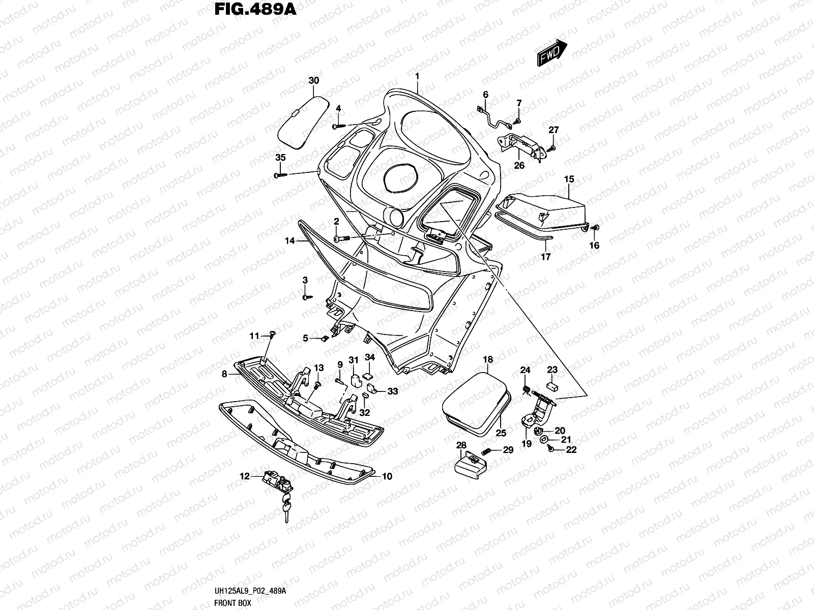 489A - FRONT BOX